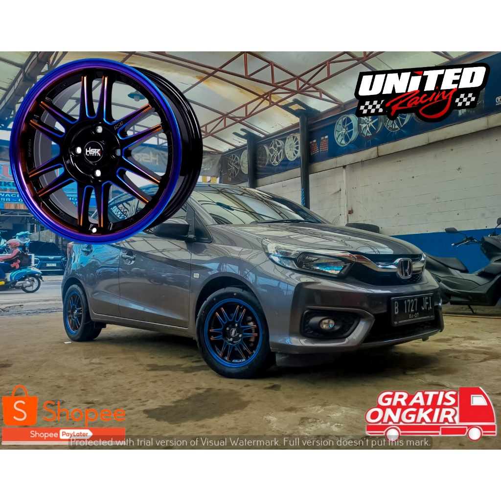 Jual VELG MOBIL BRIO SIRION AGYA RING 15 HSR BOROKO BLY01 RAINBOW R15 ...