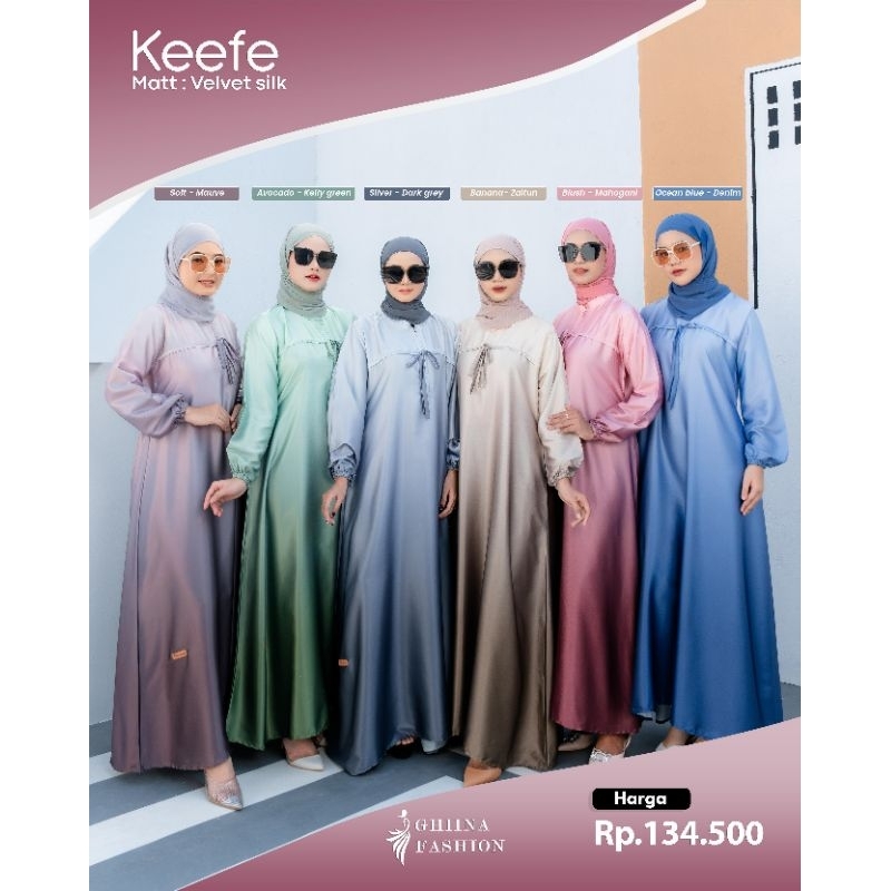 Jual Keefe Dress Defect Anindya Fashion Presents Fashion Muslim Wanita ...