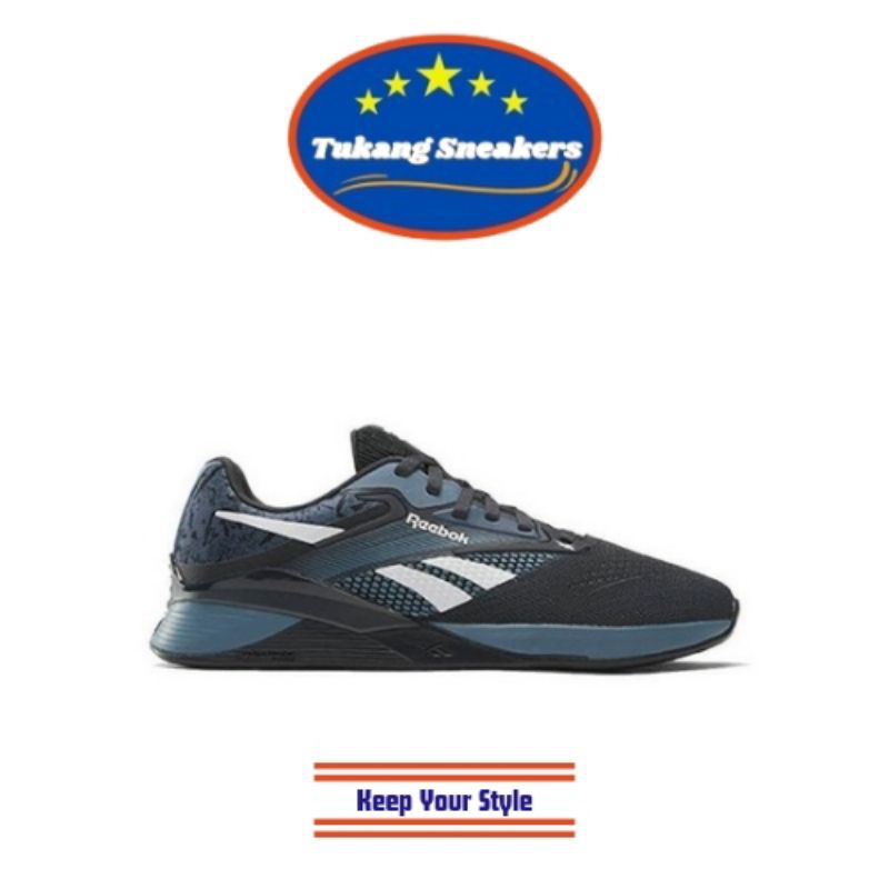Jual Sepatu Trening Pria Reebok Nano X4 - Biru Slide REET00074302 ...