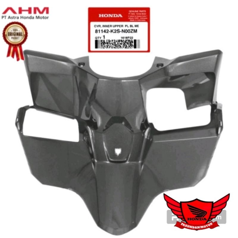Jual 81142-K2S-N00ZM Cover inner upper rak laci Vario 160 abu-abu gray ...