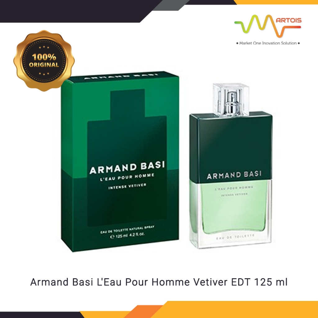 Jual Armand Basi L'Eau Pour Homme Vetiver EDT 125ml / Parfum Pria ...