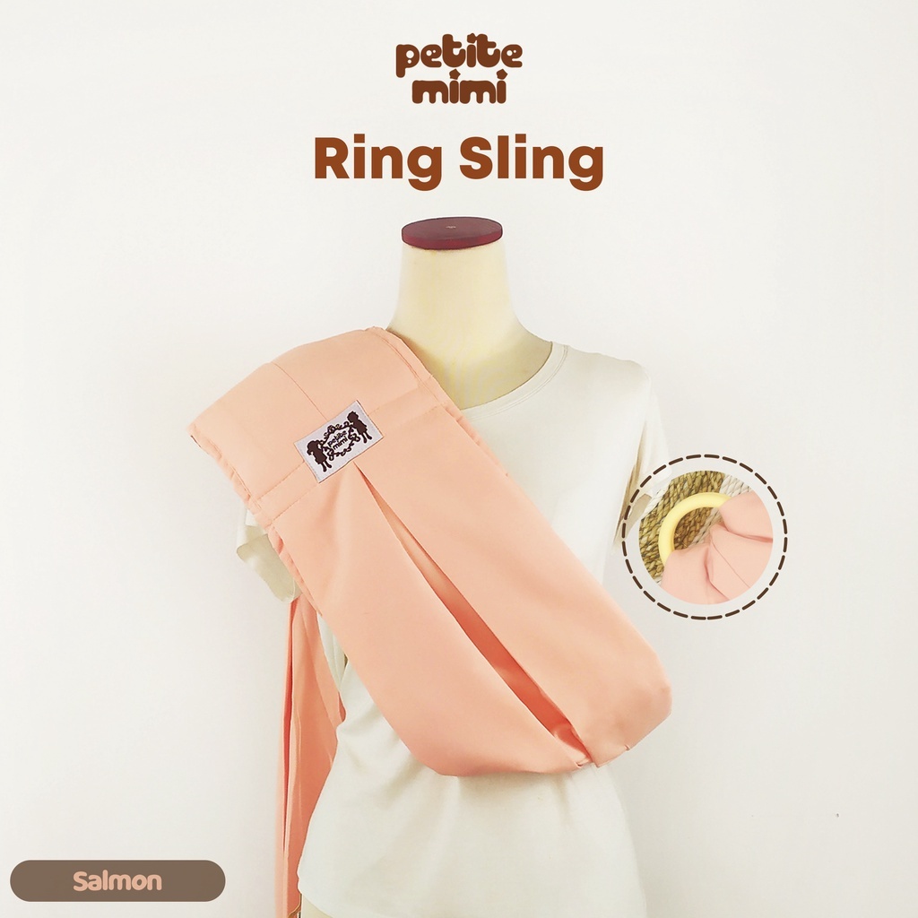 Jual Petite Mimi Gendongan Bayi Ring Sling Gendong Anak Samping