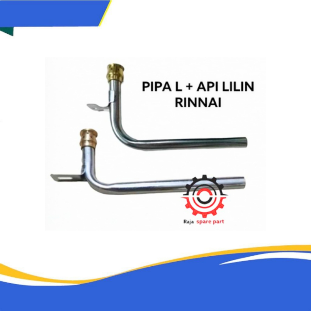 Jual PIPA L + BURNER API LILIN RINNAI BARU LEHER PENDEK DAN PANJANG ...