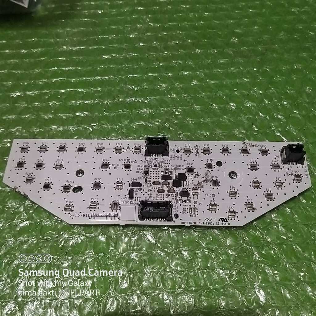 Jual papan pcb vcb led modul utama lampu depan reflektor aerox new ...
