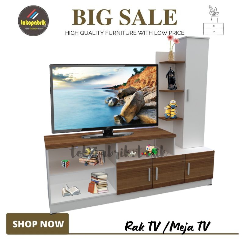 Jual Rak TV Astha WU 1608 Rak TV Modern Minimalis Termurah Meja TV ...