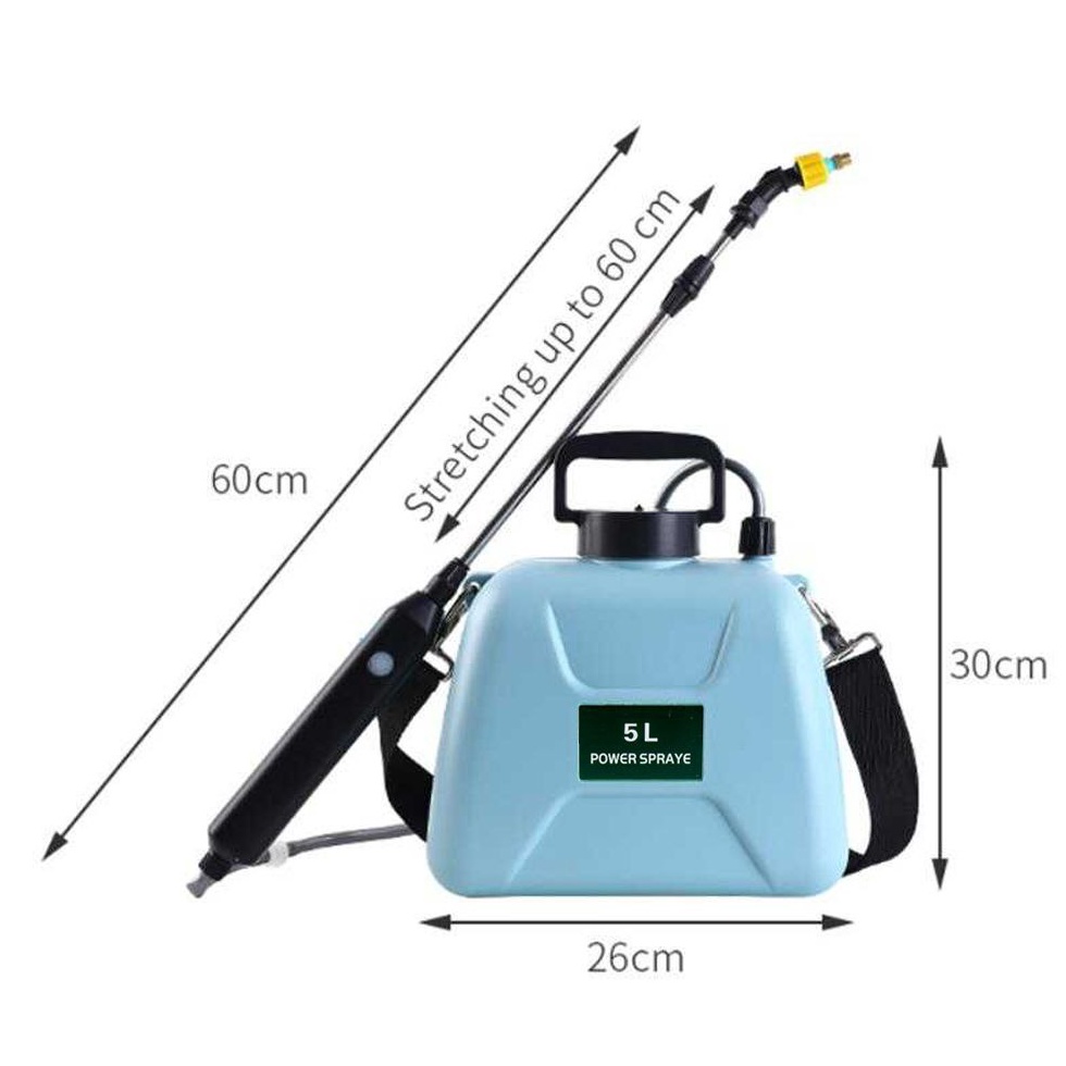Jual Mesin Semprot Hama Rumput Semprotan Gendong Elektrik Sprayer 5L 7L ...