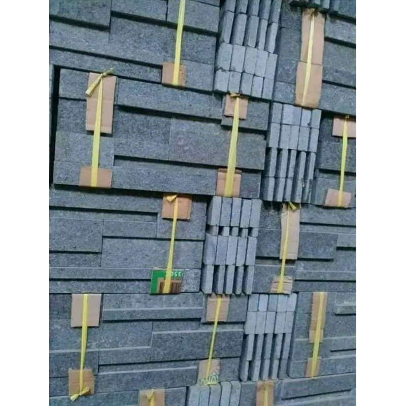 Jual Batu Mozaik andesit 20X40 | Shopee Indonesia