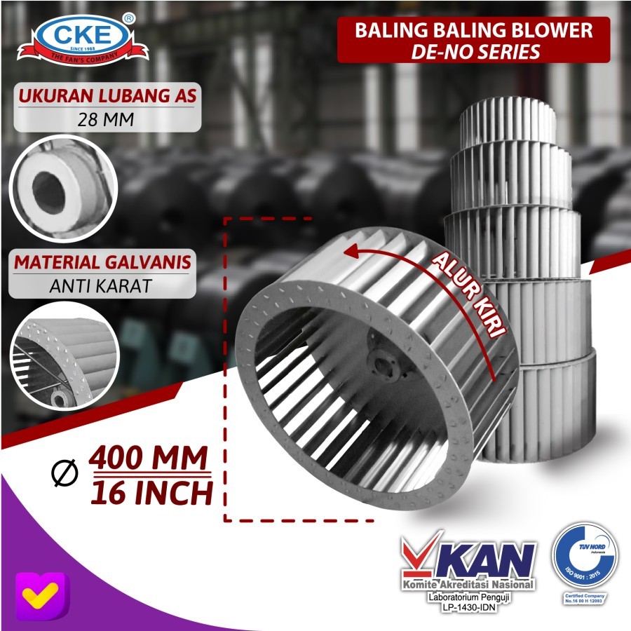 Jual BEST QUALITY Blade Centrifugal Blower 16 inch As 28 mm Baling ...