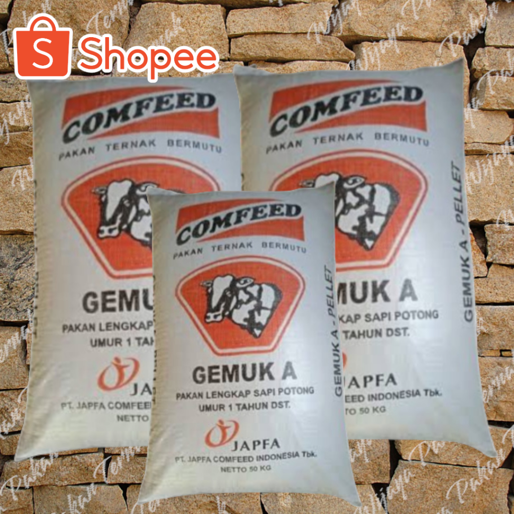 Jual Gemuk A 1kg Konsentrat penggemuk sapi kambing Comfeed repack 1kg ...