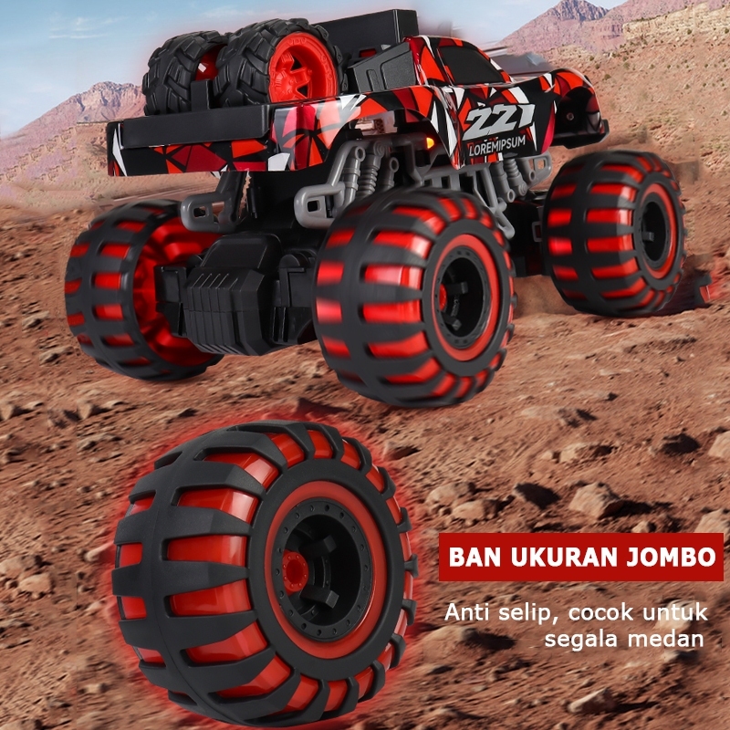Jual Mobil RC Monster Remote Control Besar 2.4GHz Mainan Anak Keren ...