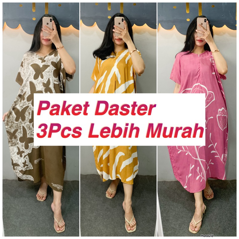 Jual Paket Daster Lowo 100 an 3 pcs | Shopee Indonesia