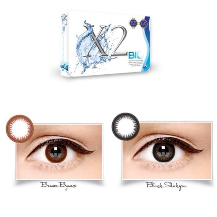Jual Softlens X2 BIO 1TONE 14,5 MM Normal & Minus (-0,50 S/D -10,00) By ...