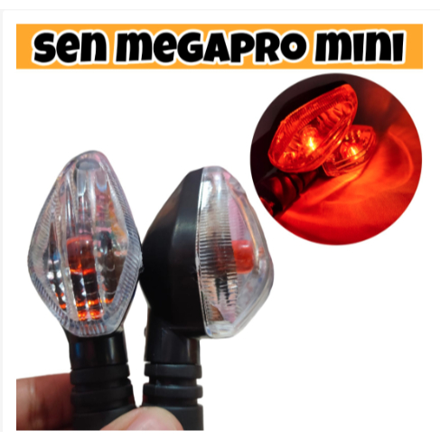 Jual Sen Mini Megapro New / Sepasang Sein Riting MegaproNew SEPASANG ...