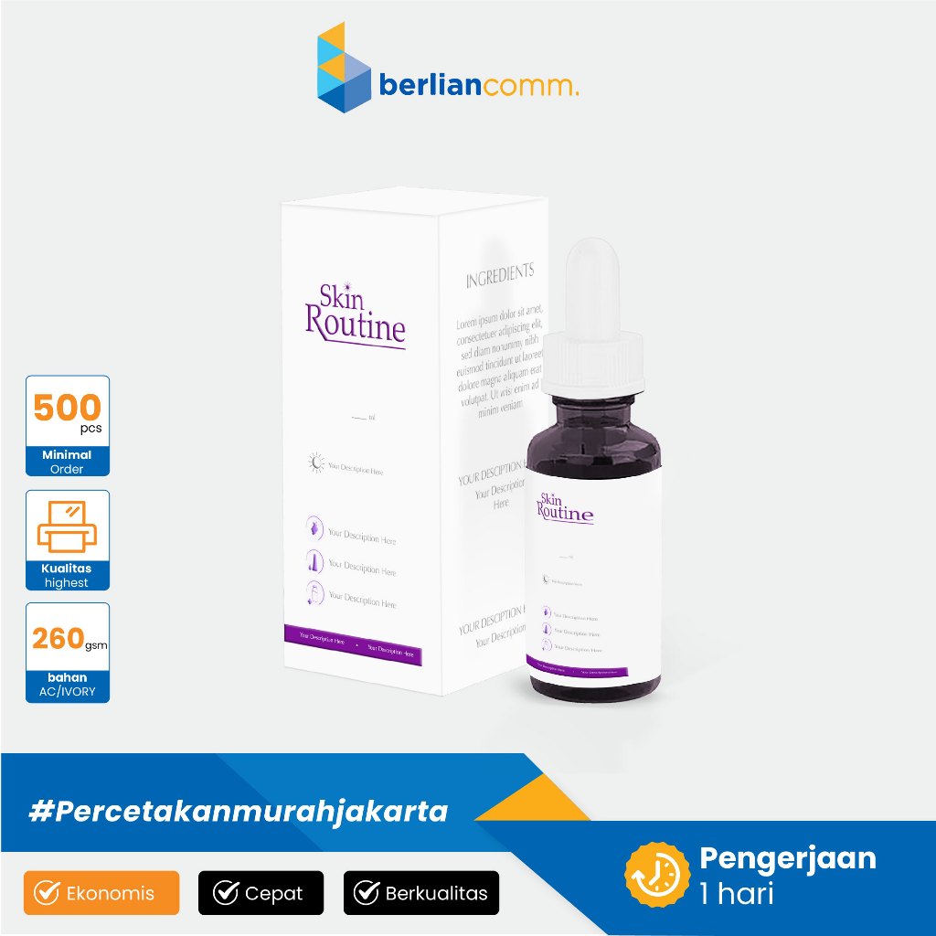 Jual Cetak Box/Dus Packaging - ArtCarton 260 Ivory 260 | Shopee Indonesia