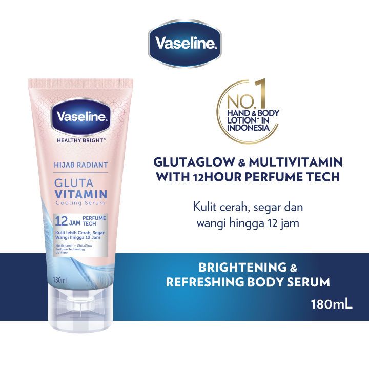 Jual Vaseline Healthy Bright Fresh Soft Glow Firm Glow Hijab Cooling Healthy White Spf 3236