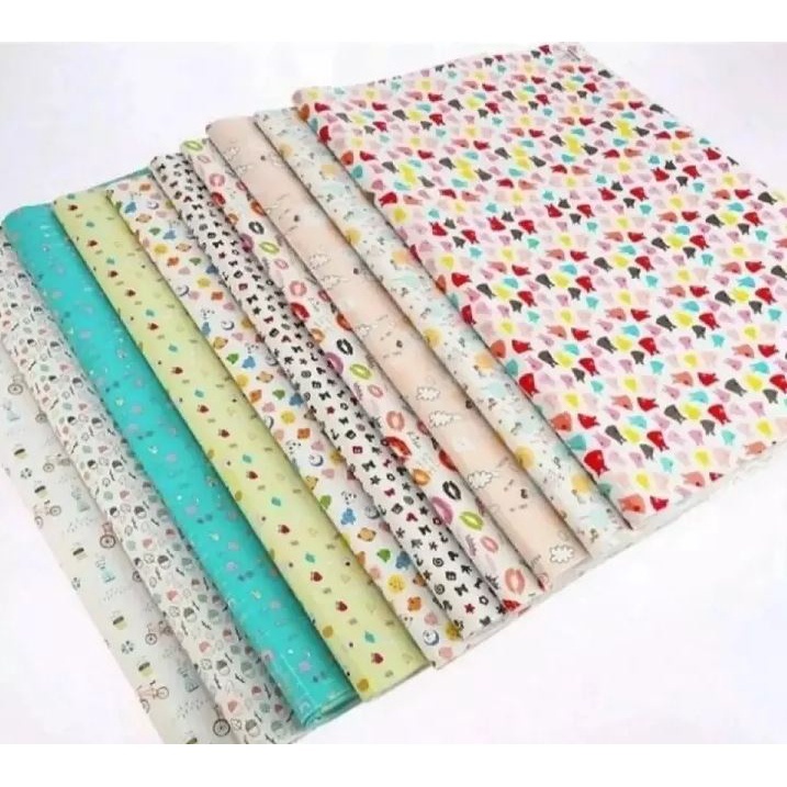 Jual Kertas Kado HVS Fancy / Kertas Kado Motif Lucu Unik Murah | Shopee ...