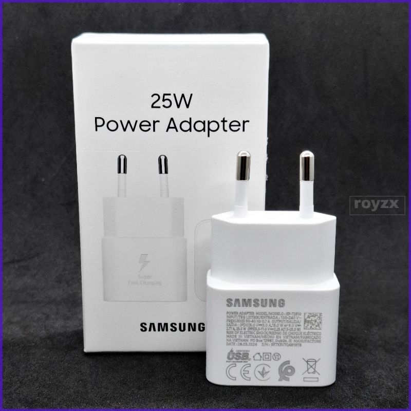 Charger Samsung A15 A05s A55 A35 25 Watt C To C Original Super Fast Charging