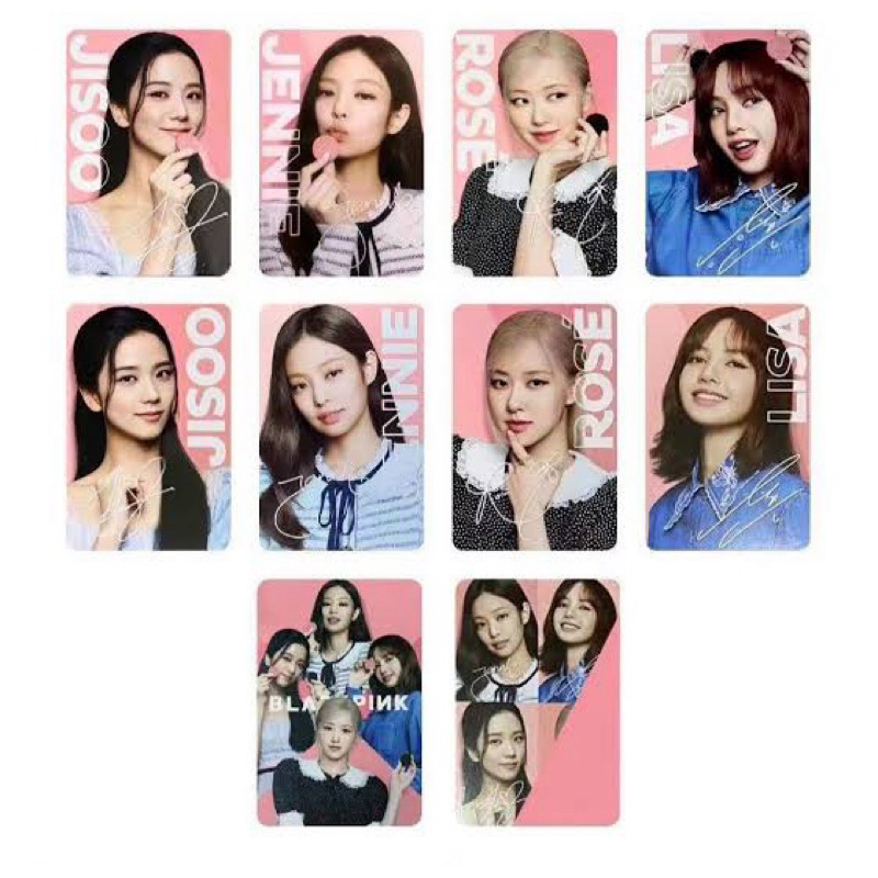 Jual photocards Blackpink x oreo set 10 pcs | Shopee Indonesia