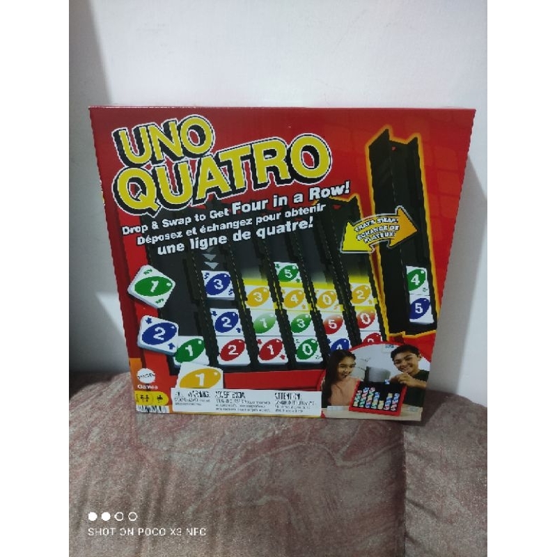 Jual UNO Quatro Board Game (MATTEL) | Shopee Indonesia