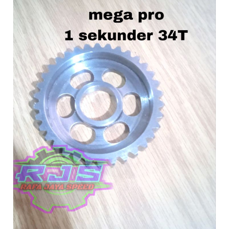 Jual rasio racing megapro/gl neotech gigi 1 sekunder 34T | Shopee Indonesia
