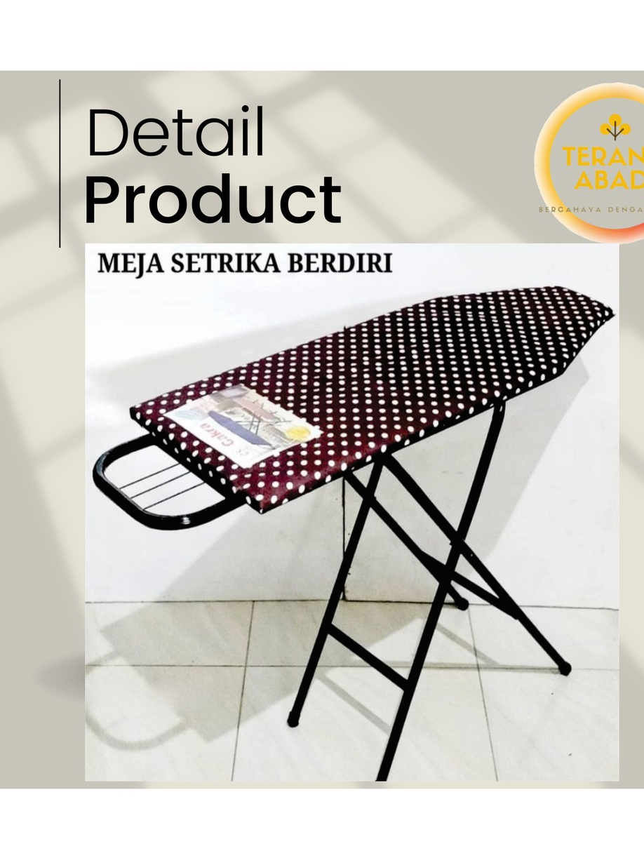 Jual MEJA [PROMO] SETRIKA LIPAT MULITFUNGSI/ MEJA SETRIKA BESI/ MEJA