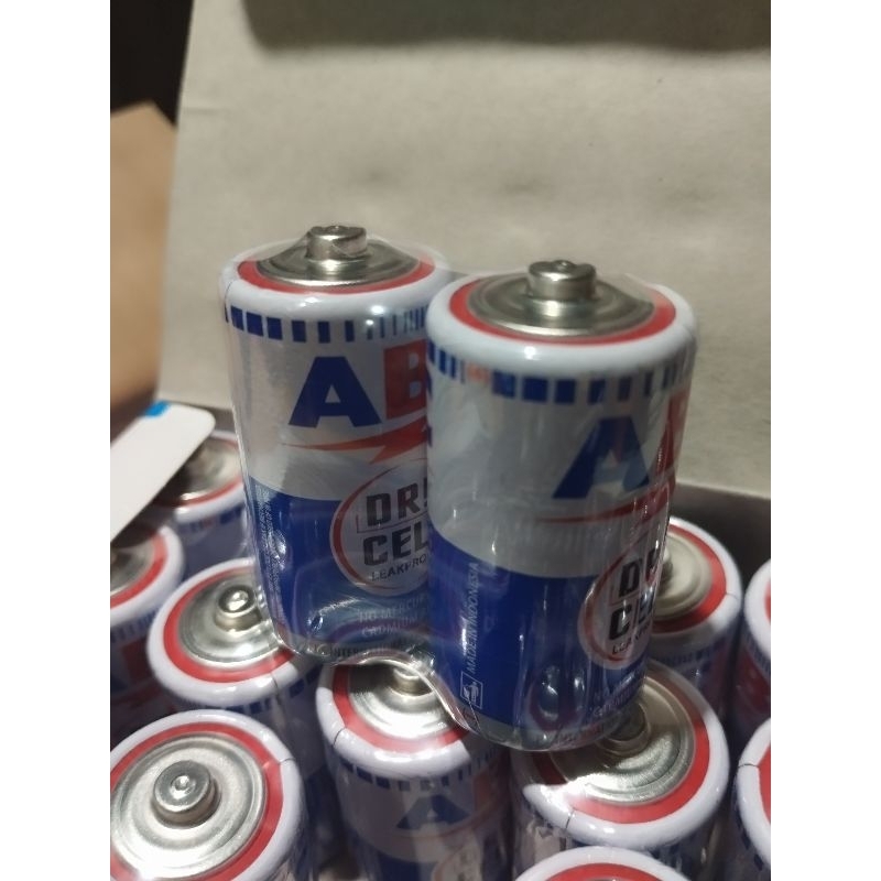 Jual BATERAI ABC BIRU SIZE C R14 | Shopee Indonesia