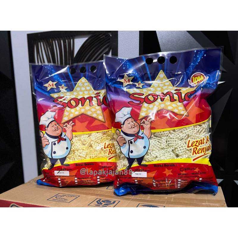 Jual SNACK MR.SONIC NETT JARING TARO RASA BALADO / ASIN / KEJU / RUMPUT ...