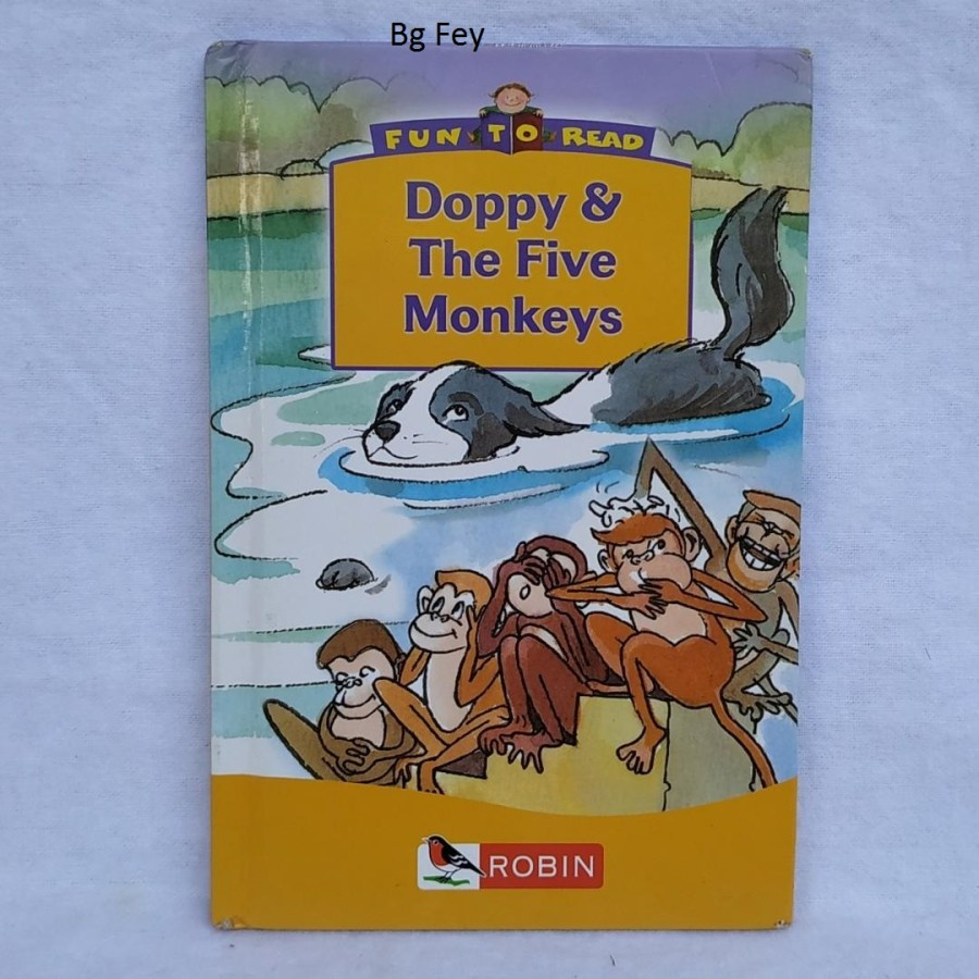 Jual Buku Robin Fun To Read Doppy & The Five Monkeys | Shopee Indonesia