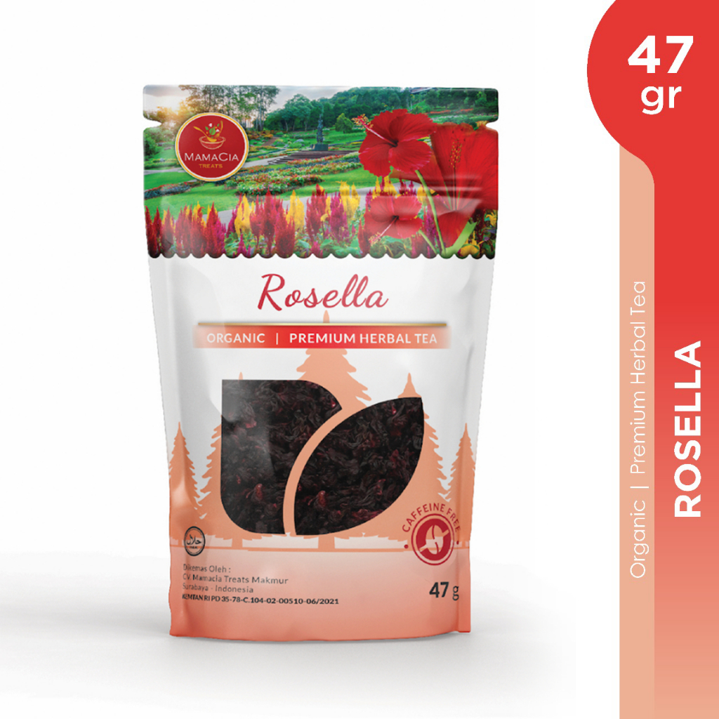 Jual Mamacia Treats Teh Bunga Rosella Flower Tea (Exclusive Pack ...