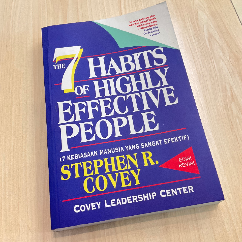 Jual Buku 7 Habits of Highly Effective People Stephen R Covey & 7 ...