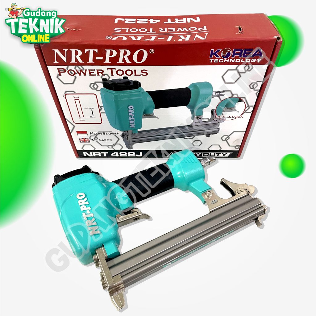 Jual Mesin Staples Nrt J Tipe U Air Nailer Nrt Pro J Paku