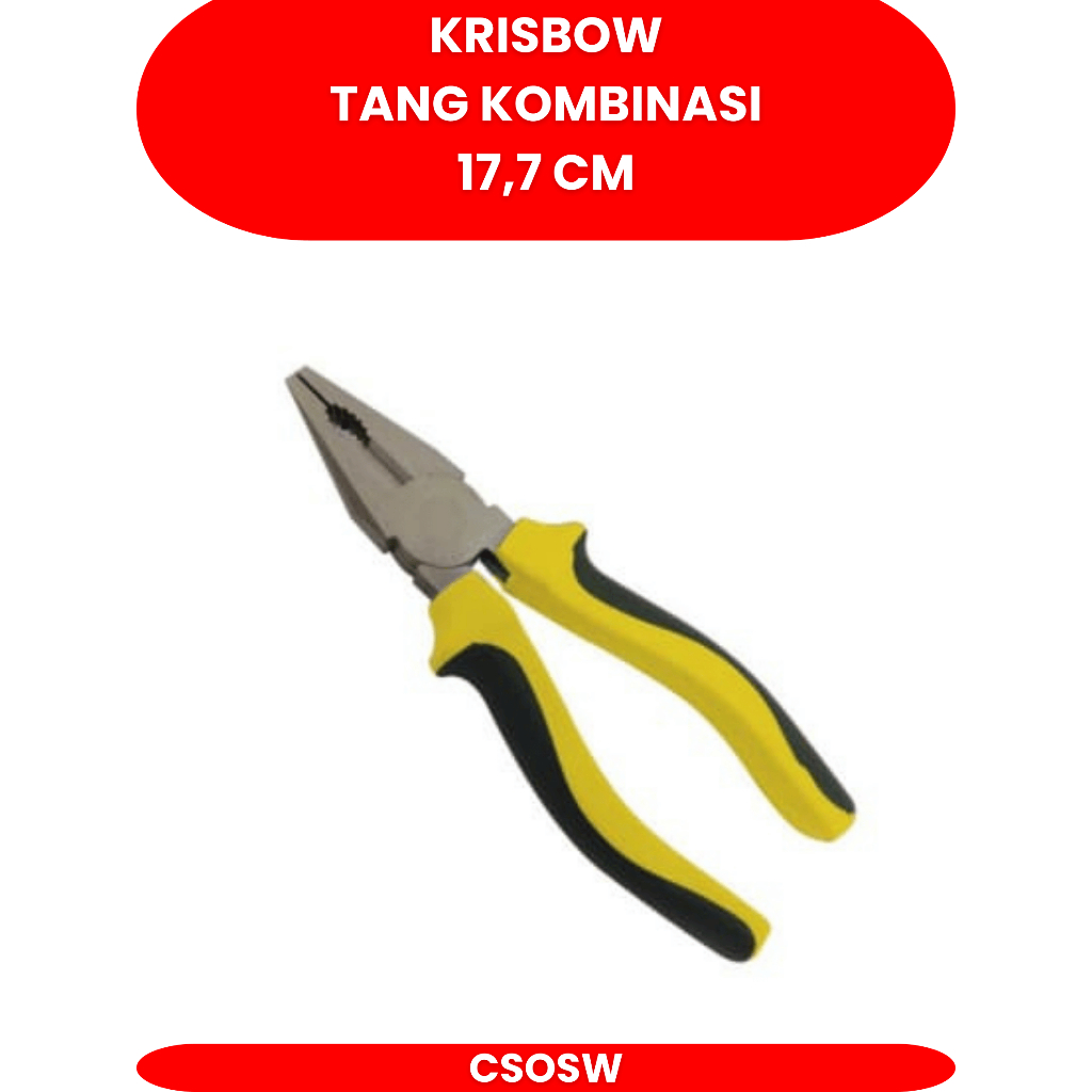 Jual Krisbow Tang Kombinasi Cm Combination Plier In Shopee