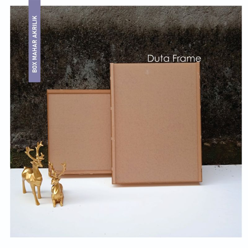 Jual PROMOOO FRAME MAHAR AKRILIK 30X30X6 / BOX MAHAR AKRILIK / FRAME ...