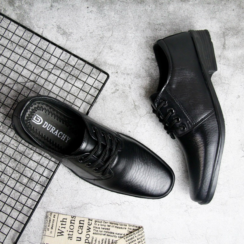 Jual DURACHY Sepatu Pantofel Pria Tali | Formal Kerja Kantor Kulit ...