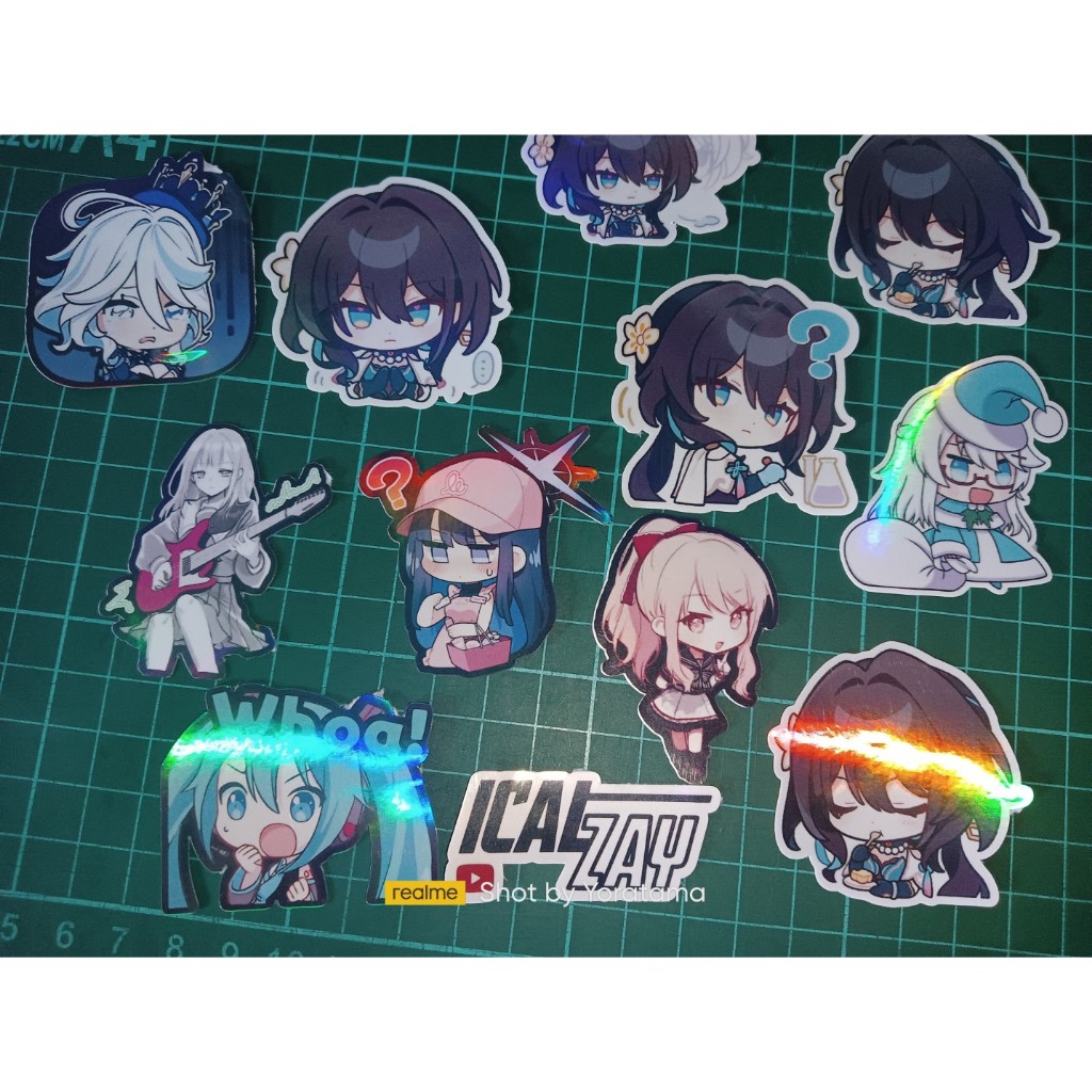 Jual Stiker Glossy Elaina Wandering Witch, Sticker Anime Game | Shopee ...