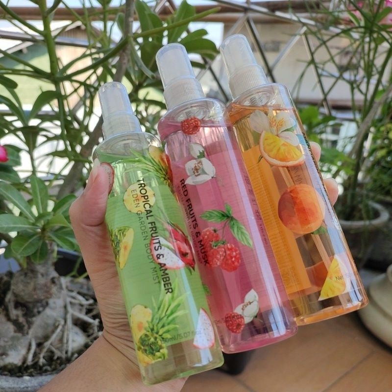 Jual MINISO BODY MIST SPRAY FRUIT SERIES 150ml PARFUM SERI WANGI BUAH ...