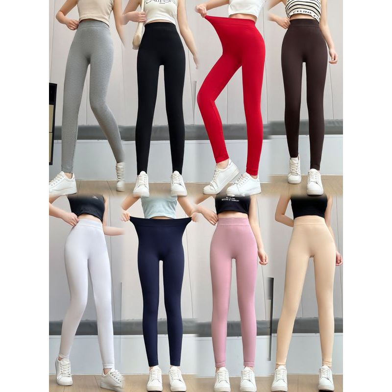 Legging Premium Melar Sampai 90kg Kode 901/ Polos Hitam / Panjang Abu 901 701 - foto 1