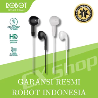 Robot RE50 Earphone Wired Headset In Ear Deep Bass High-Definition