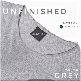 Kaos Polos Pria Unfinished Premium Kaos Unfinished Cotton Combed Kaos Polos Pria Dan Wanita