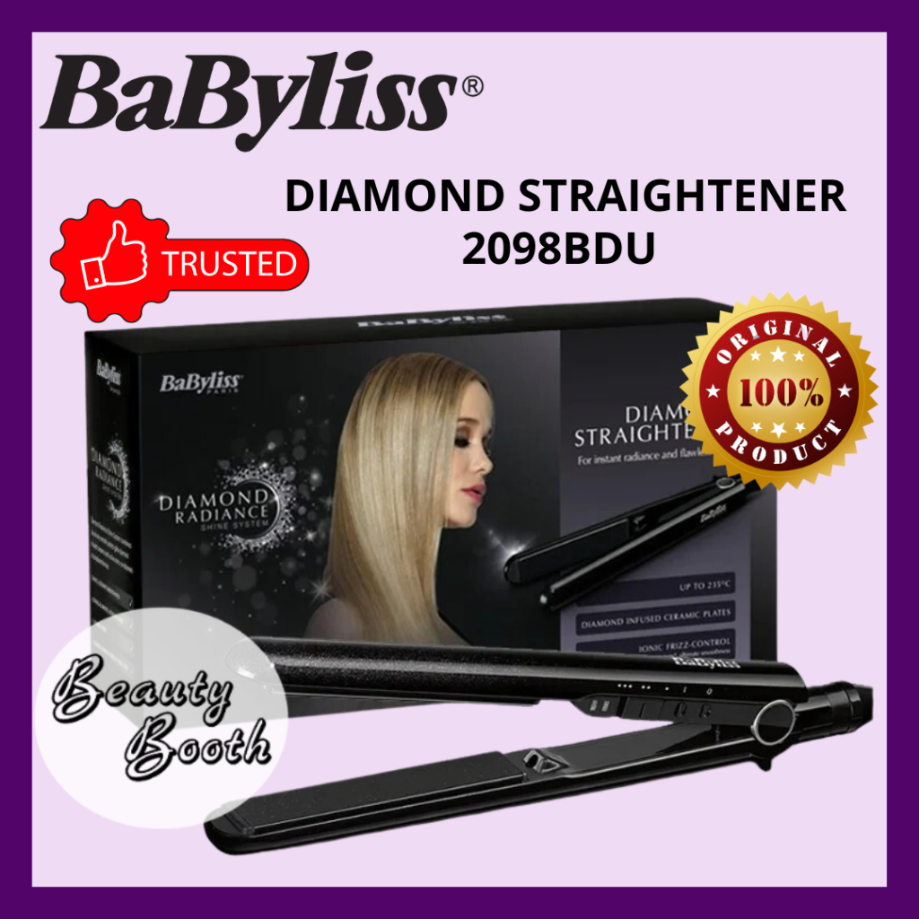 Babyliss 2098bdu diamond radiance straightener hotsell