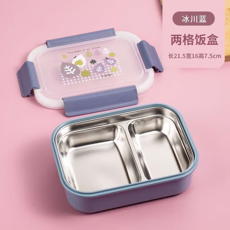 Jual Kotak Makan Anak Stainless Steel Kotak Bekal Anak Olin Lunch Box ...