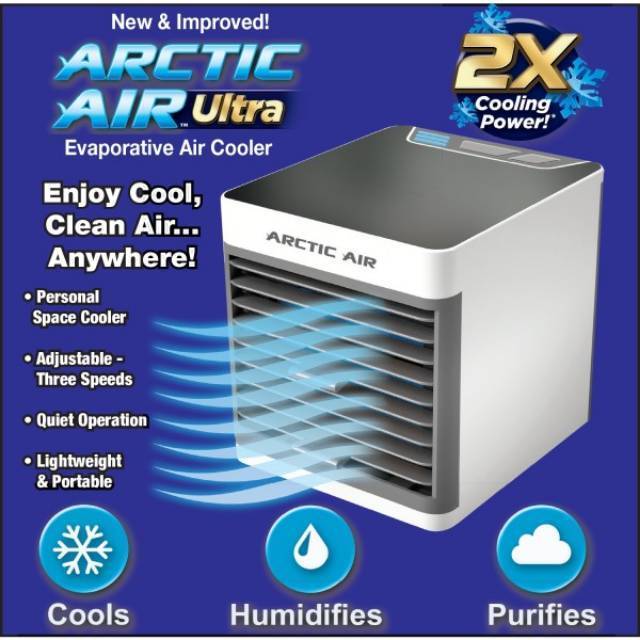 Jual AC Mini AC Portable USB ORIGINAL import Arctic Air Ultra 2X ...