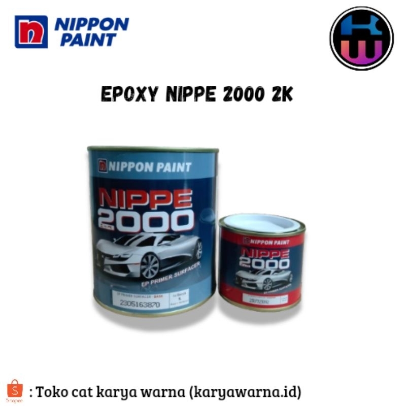 Jual Epoxy Nippe K Primer Surfacer Hardener Set Liter Shopee Indonesia