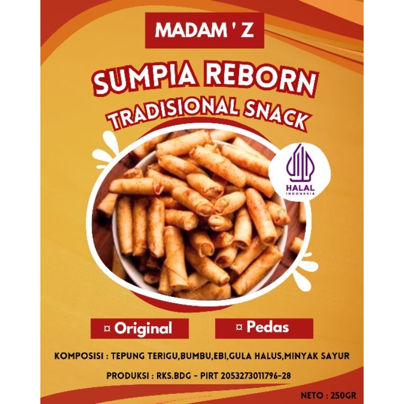 Jual SUMPIA UDANG / SUMPIA EBI / SPRING ROLL - 250GR | Shopee Indonesia