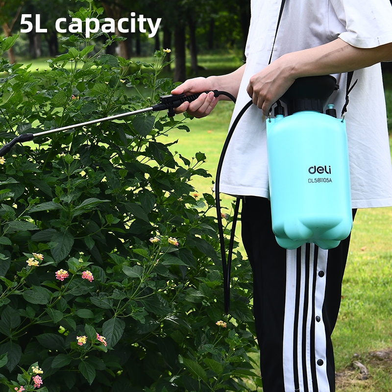Gambar produk Deli Tools Sprayer / Semprotan Tanaman Deli Kapasitas 5 Liter Desain Tas Kuat EDL581105A 4