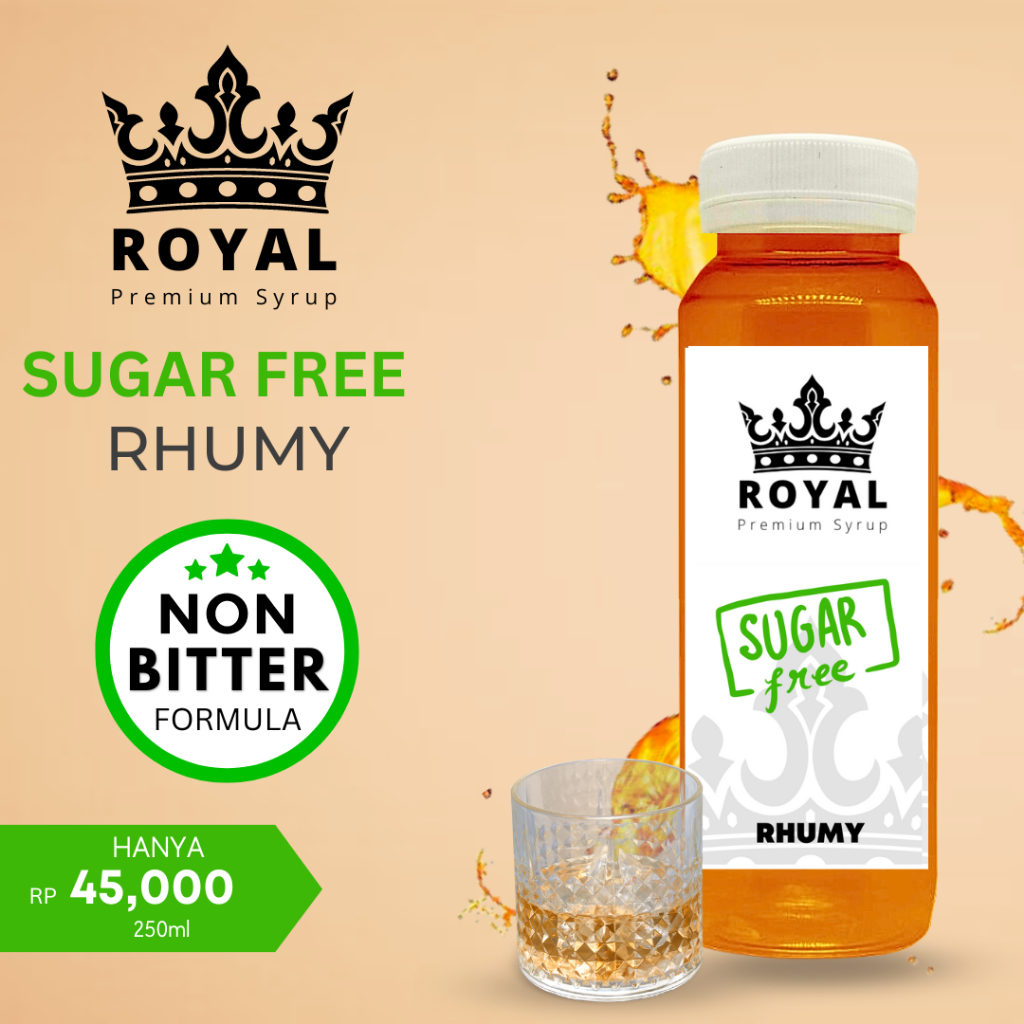 Jual ROYAL SUGAR FREE Rhumy Keto Syrup - Sirup Rhumy (250ml) | Shopee ...