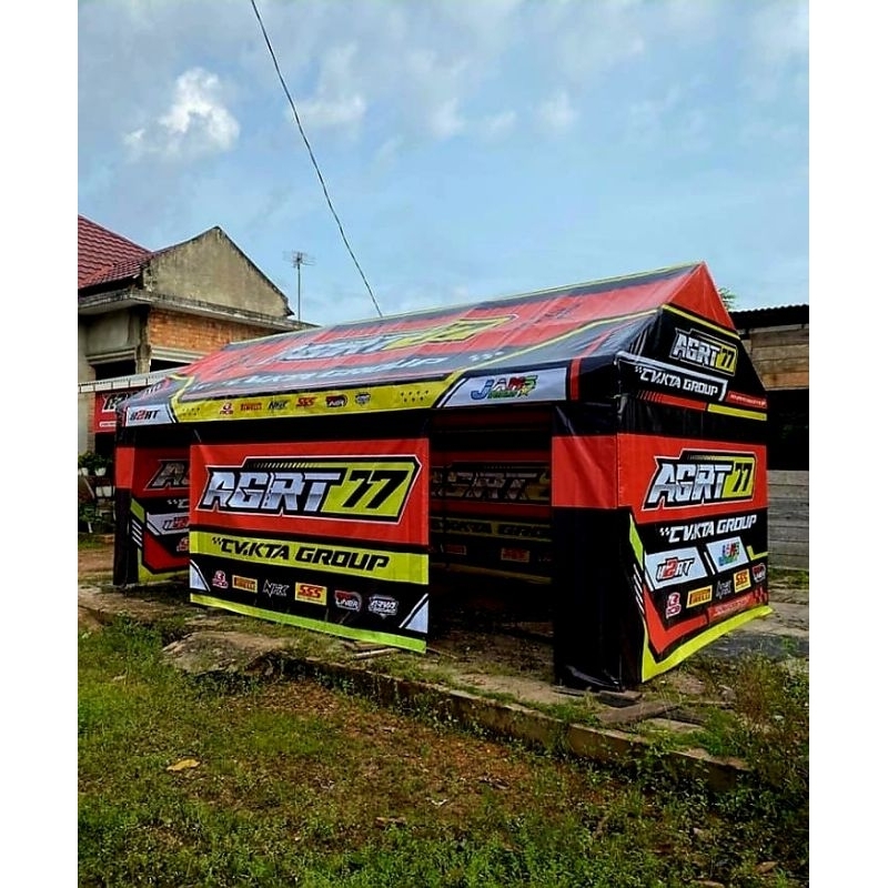 Jual Tenda Paddock Rakit Ukuran 6 mtr X 3 mtr Kerangka Galvanis ...