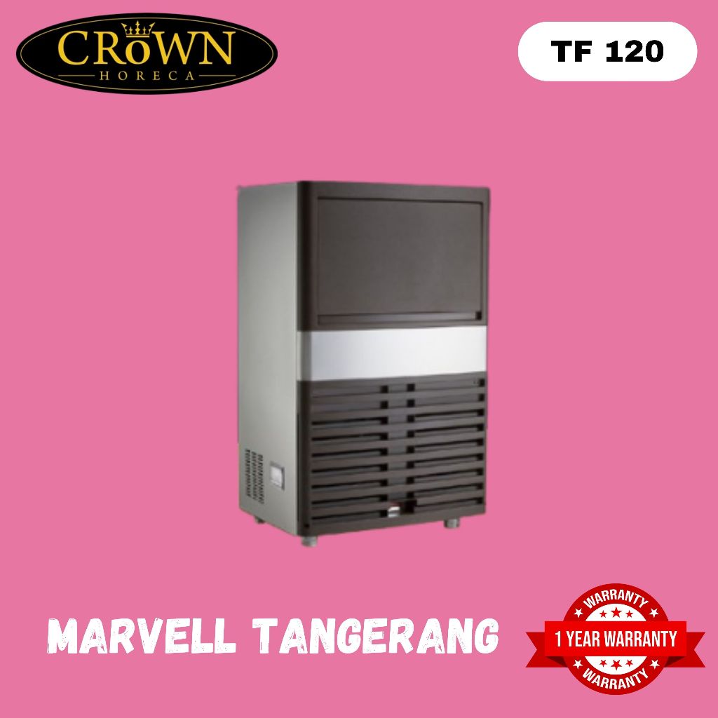 Jual CROWN TF 120 Ice Cube Square Machine / Mesin Pembuat Es Batu ...