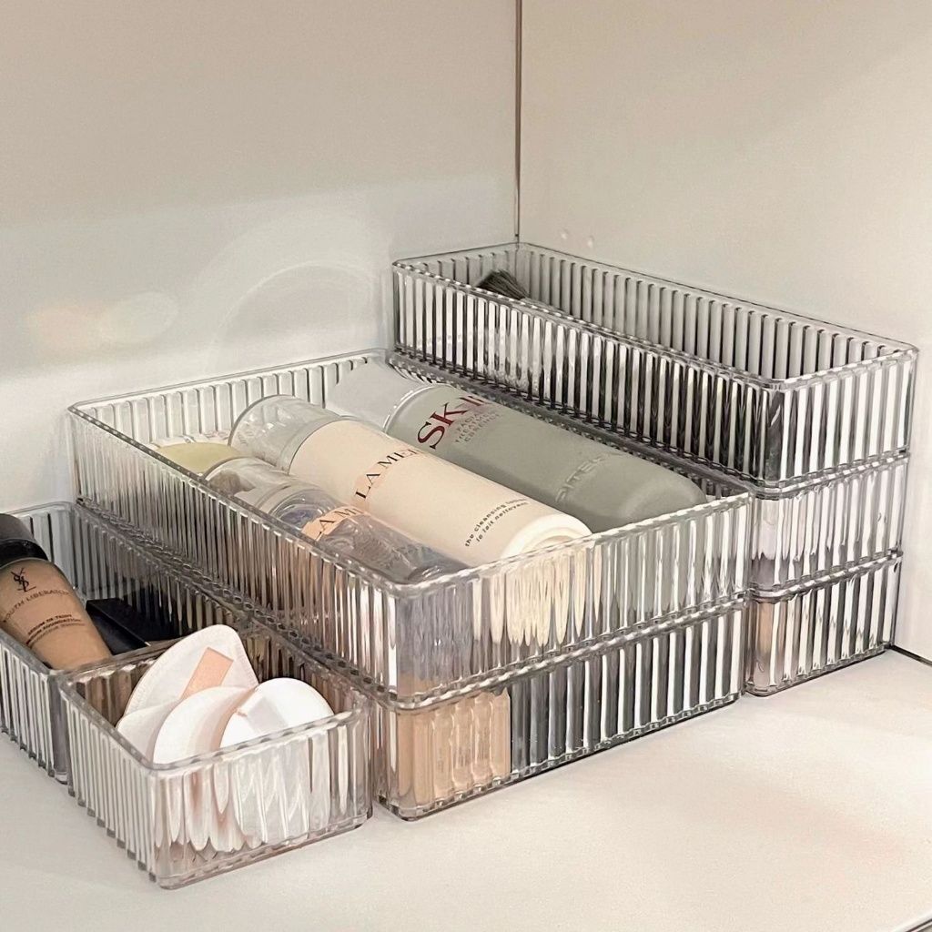 Jual Storage Laci Bening Akrilik Serbaguna Kotak Penyimpanan Alat Dapur ...