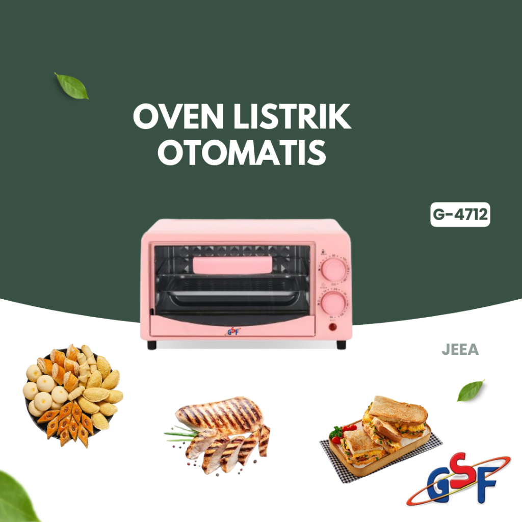 Jual (G-4712) Oven Listrik GSF 4712 / 4612 alat penghangat panggang ...